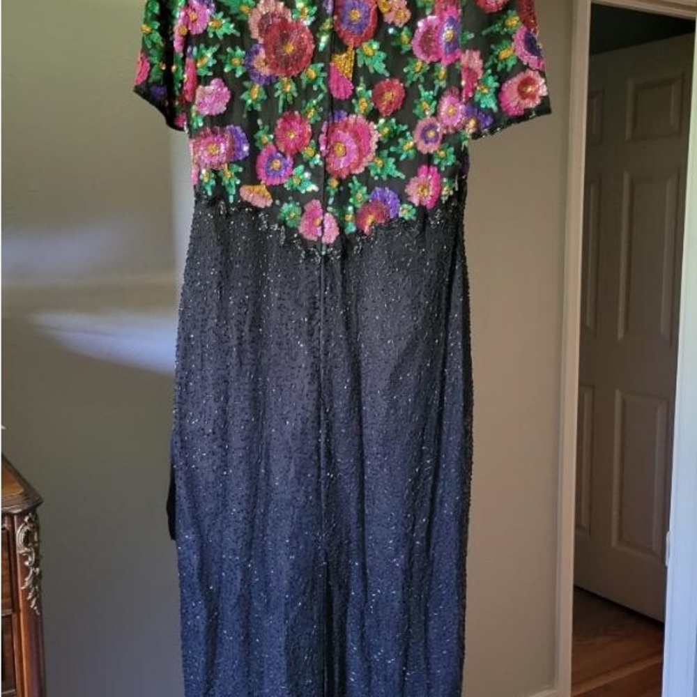 Beaded Evening Gown Xl with tags
